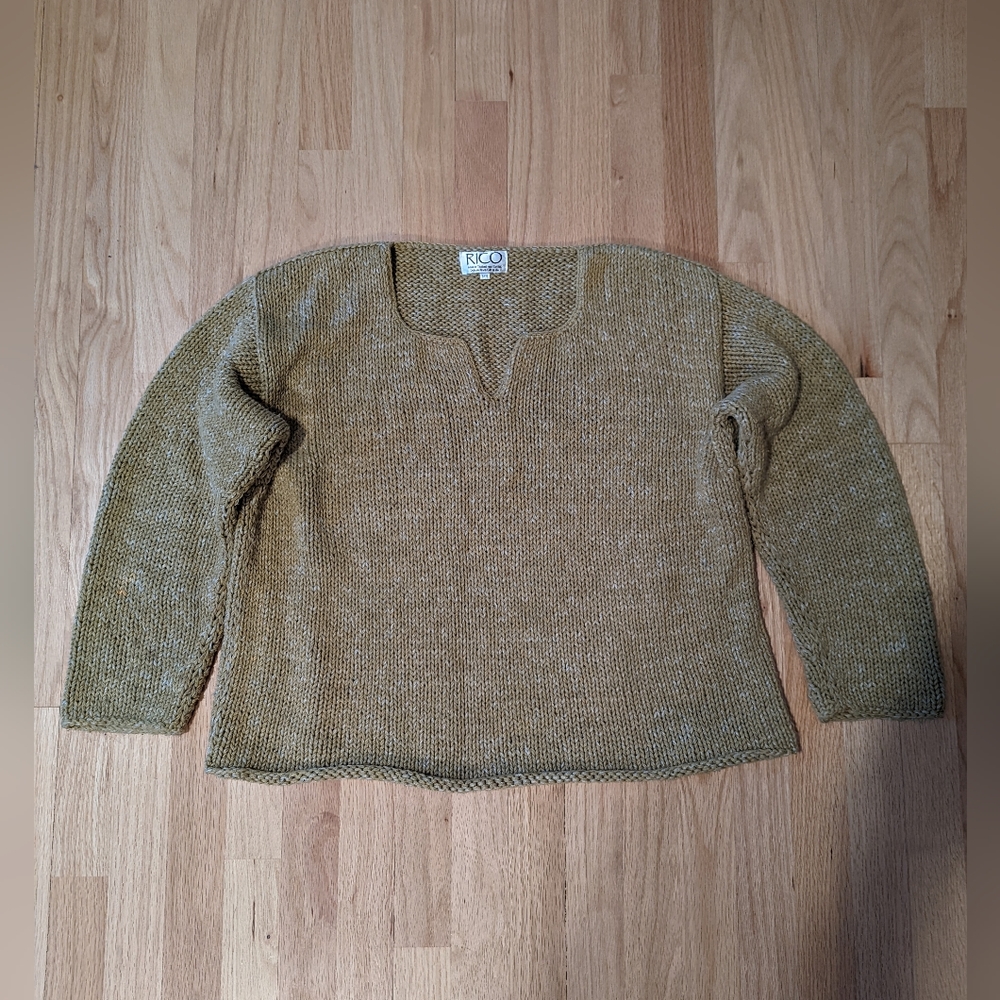 Vintage RICO knit sweater from Thailand